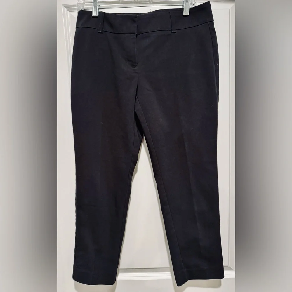 White House Black Market Ankle‎ Length Black Pants